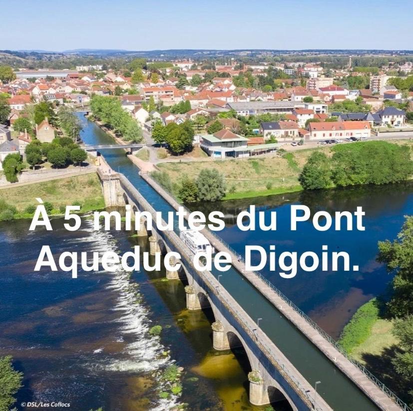 Les Pichies, T2 Maxou, Centre Ville. Digoin Esterno foto